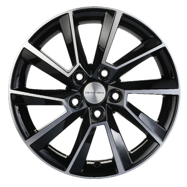 диски KHOMEN KHW1507 (15 Polo) 6,0xR15 5x100 57,1 40 BLACK-FP
