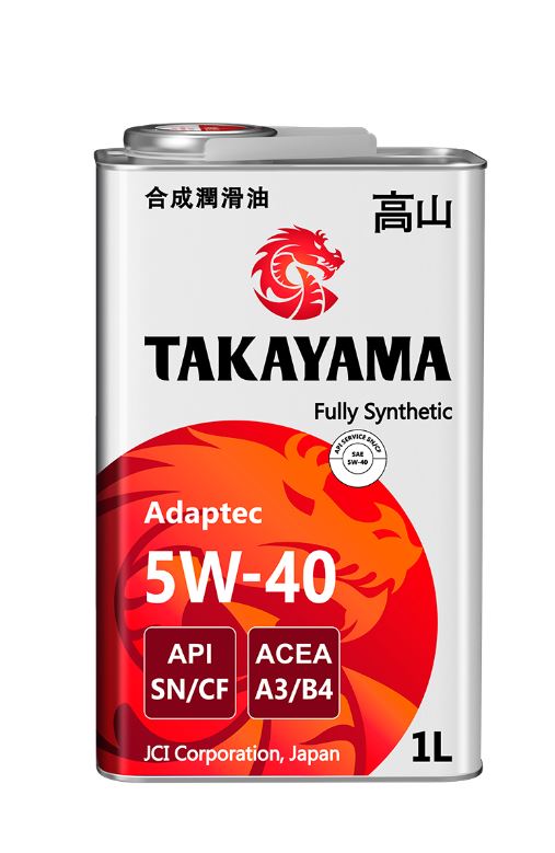 ***Takayama 5w40 SN/CF A3/B4 1л металл
