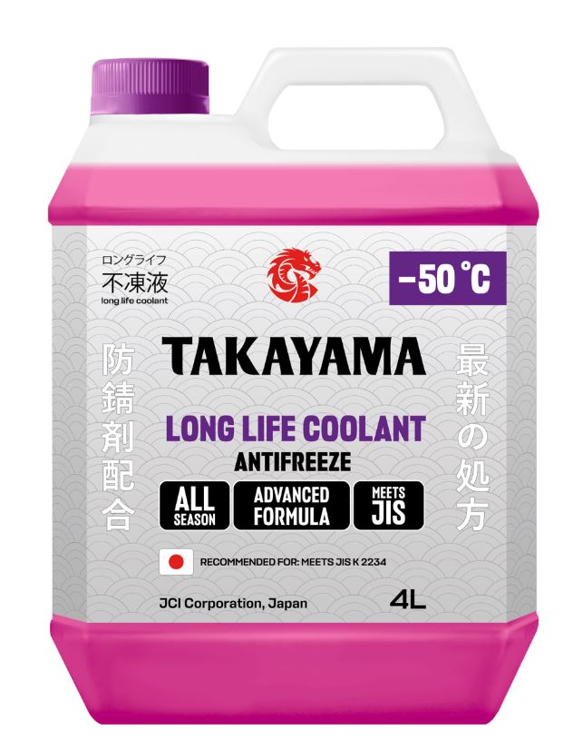 Антифриз Takayama Long Life Coolant Hybrid (-50) 4л