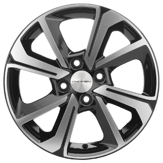 диски KHOMEN KHW1501 (ZV 15 Vesta/Almera) 6,0xR15 4x100 60,1 50 BLACK-FP